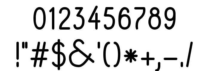 Rara Dolor Bold Font OTHER CHARS