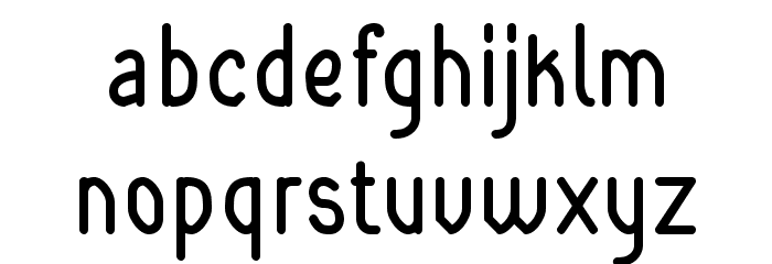Rara Dolor Bold Font LOWERCASE