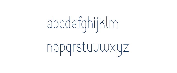 Rara Dolor Lowercase