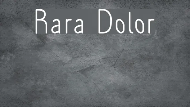 Rara Dolor Example 1