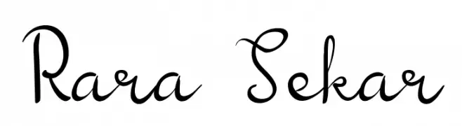 Rara Sekar  font caratteri gratis