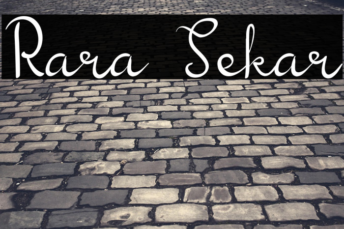 Rara Sekar Example 1