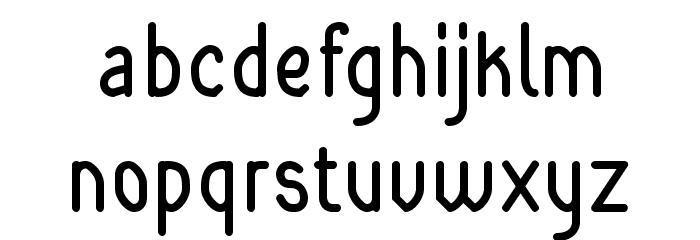 RaraDolor-Bold Font LOWERCASE