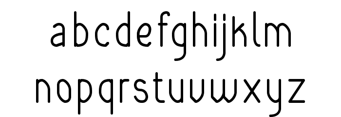 RaraDolor Font LOWERCASE