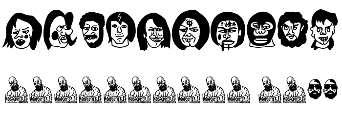 Rare Celebrities Font OTHER CHARS