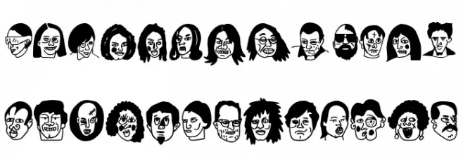 Rare Celebrities Шрифта ВЕРХНИЙ