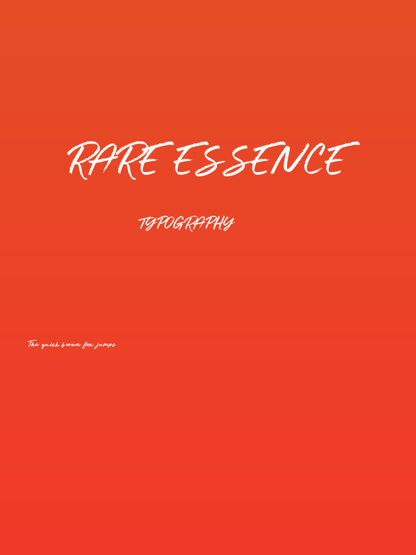 Rare Essence Poster