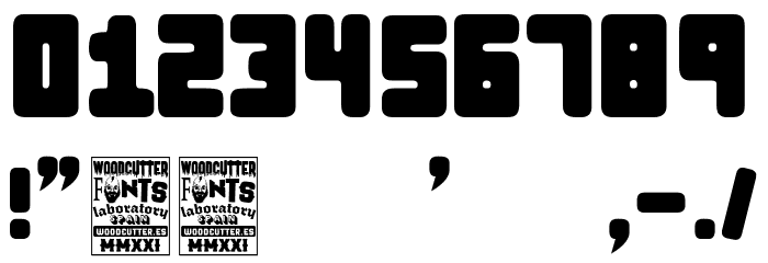 Rare Game Font OTHER CHARS