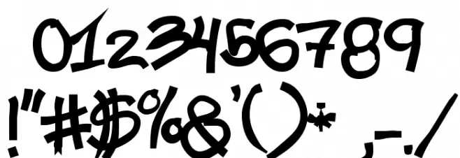 Ra's Hand Font OTHER CHARS