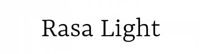 Rasa Light  Fuentes Gratis Descargar