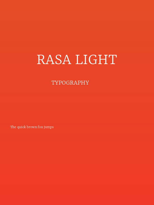 Rasa Light Poster