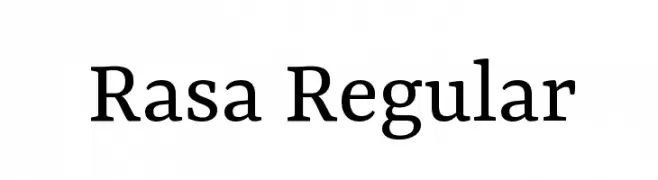 Rasa Regular  Fuentes Gratis Descargar