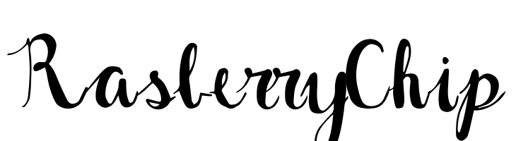 Rasberry Chip Font