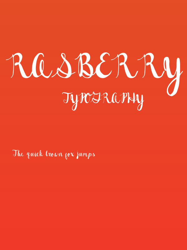 Rasberry Chip Poster