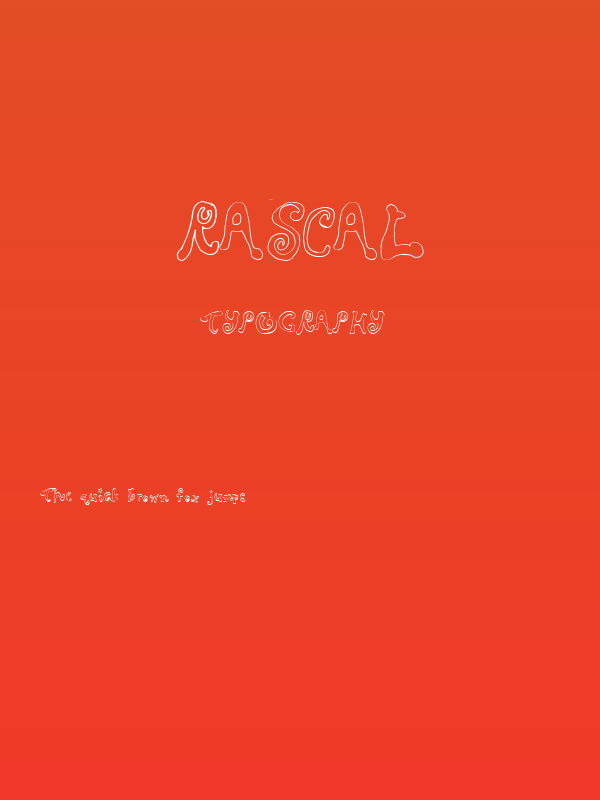 Rascal Poster