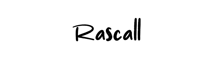 Rascall  baixar fontes gratis