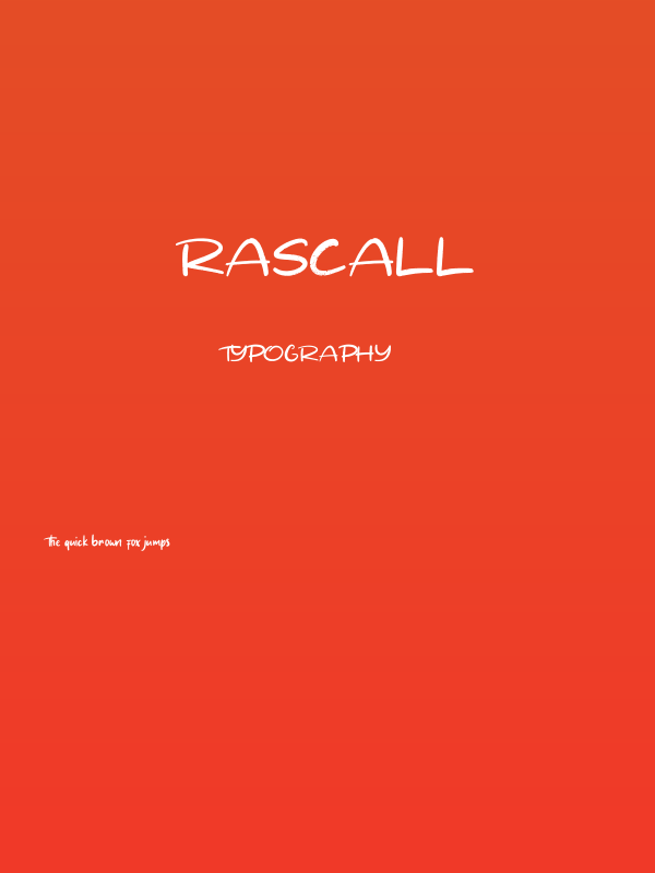 Rascall Poster