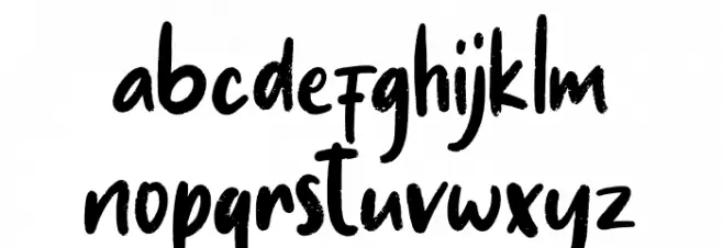 Rascall 字体 小写