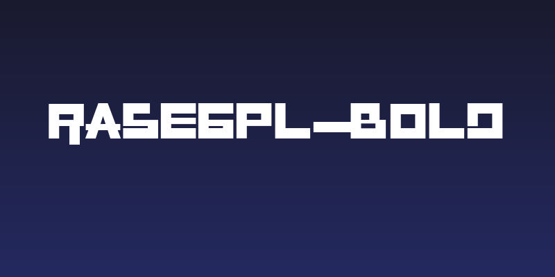 RaseGPL-Bold Social Header