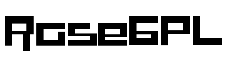 RaseGPL  免费字体下载