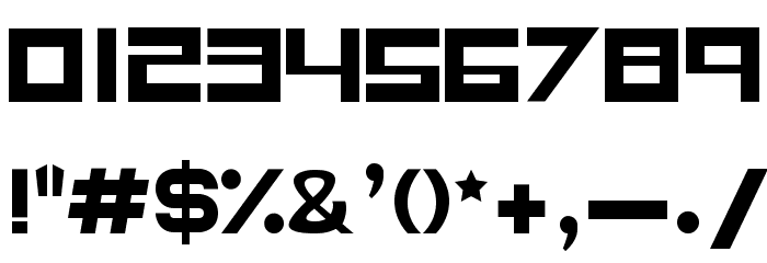 RaseGPL Font OTHER CHARS