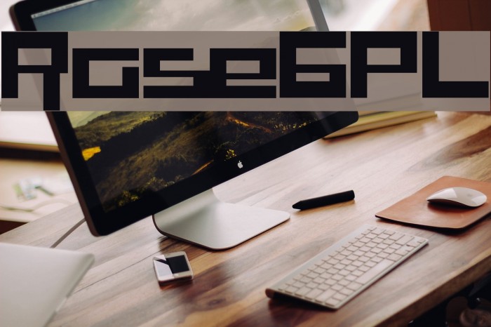 RaseGPL Font examples