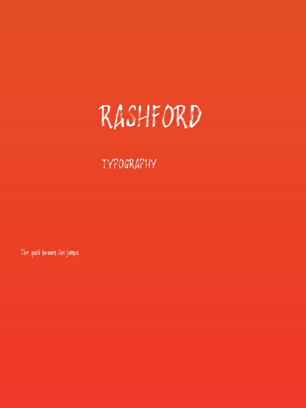 Rashford Poster