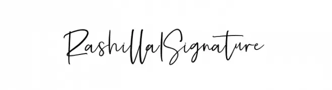 Rashilla | Signature  Fuentes Gratis Descargar