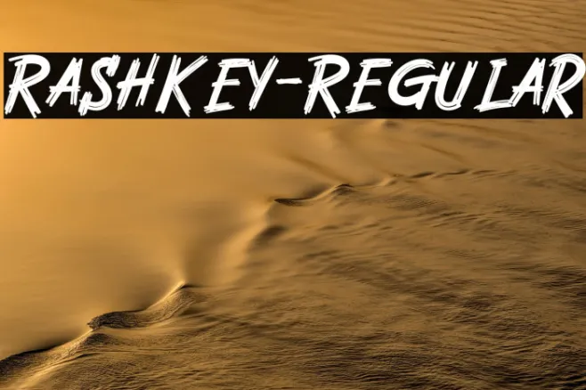 Rashkey-Regular Example 2