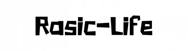 Rasic-Life  フリーフォントのダウンロード