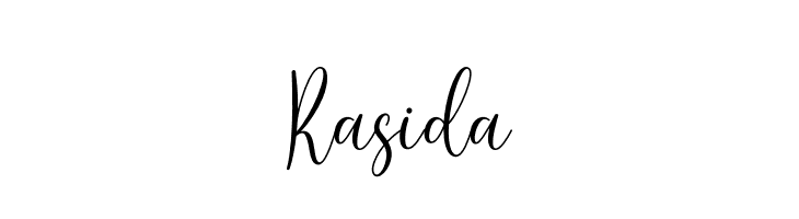 Rasida  免费字体下载