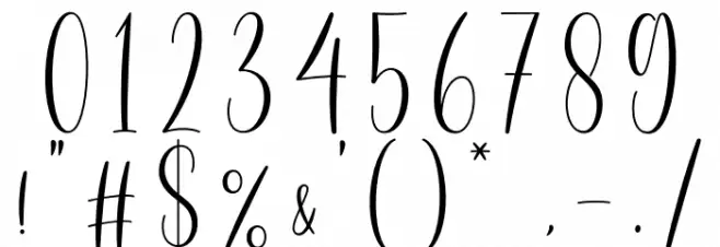 Rasida Font OTHER CHARS