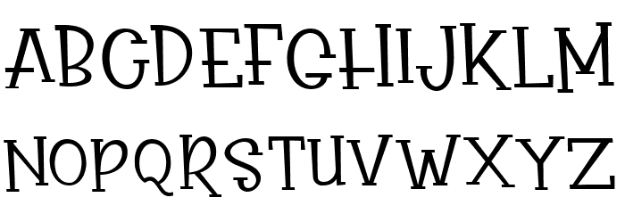 Rasionil Font LOWERCASE