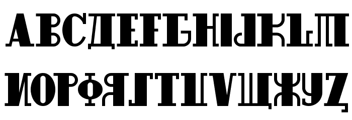 Raskalnikov NF Schriftart Kleinbuchstaben