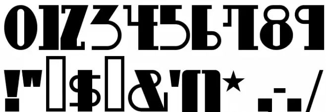 Raskalnikov Font OTHER CHARS
