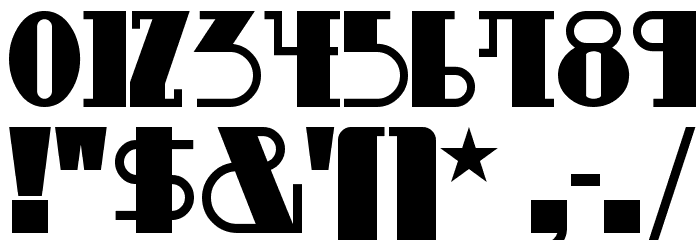 RaskalnikovNF Font OTHER CHARS