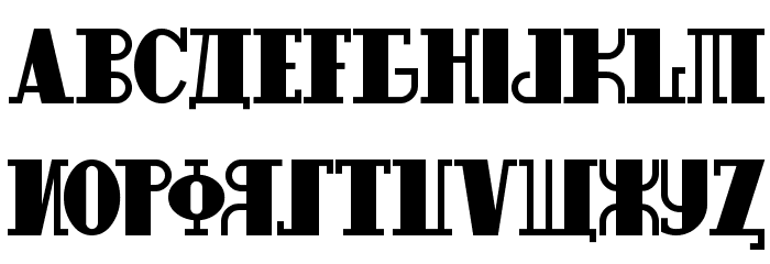 RaskalnikovNF Font LOWERCASE