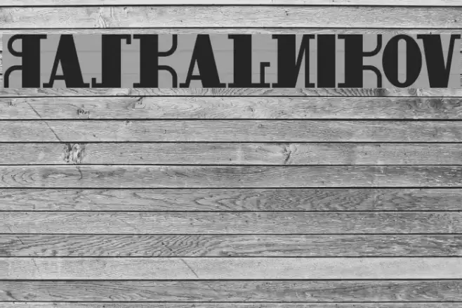 Raskalnikov Font examples