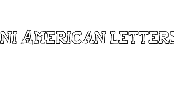 Raslani American letters Bold Logo