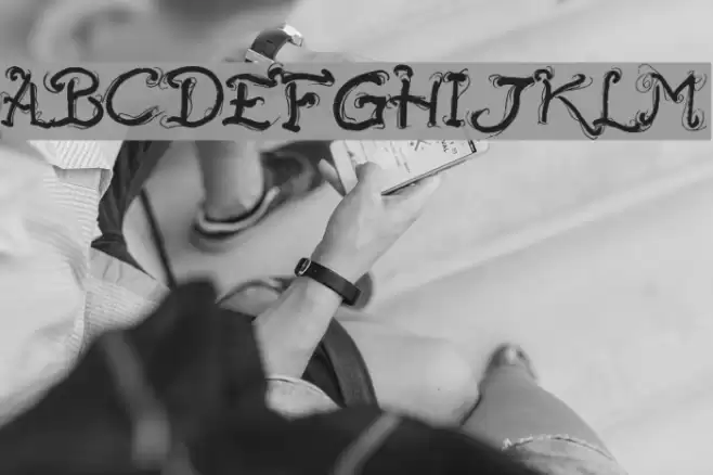 Raslani Ancient Script Font examples