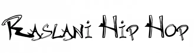 Raslani Hip Hop  font caratteri gratis