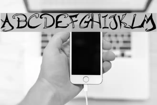 Raslani Hip Hop Schriftart examples