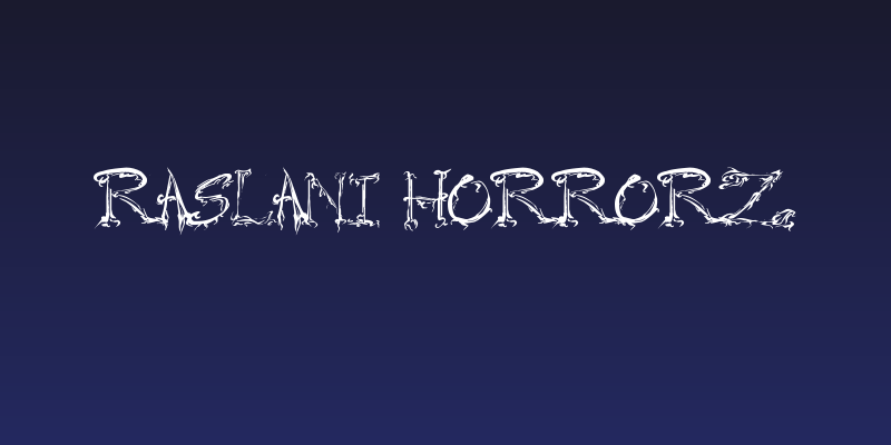 Raslani Horrorz Social Header