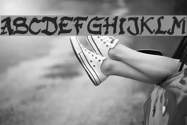 Raslani Kaplash Font examples