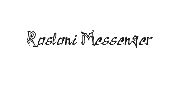 Raslani Messenger Logo