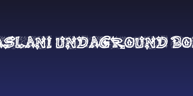 Raslani Undaground Bold Social Header