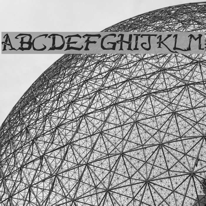 Raslani Âmes Brisées Font examples