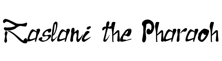 Raslani the Pharaoh Font