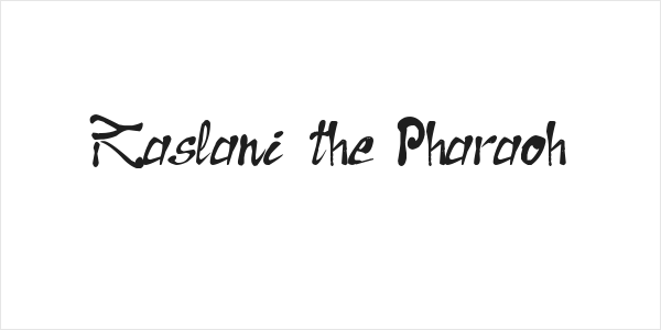 Raslani the Pharaoh Logo