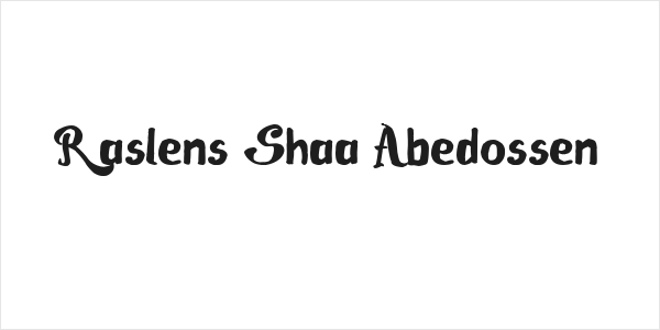 Raslens Shaa Abedossen Logo